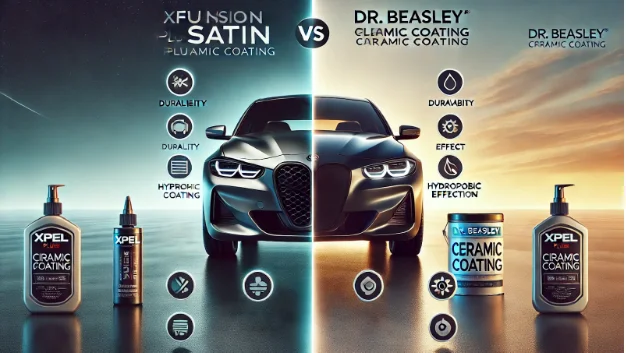 xpel fusion plus satin ceramic coating vs dr beasley