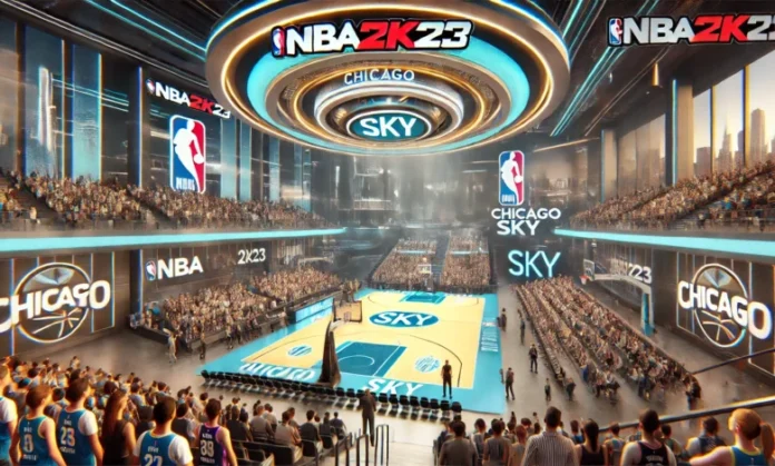 nba 2k23 chicago sky arena