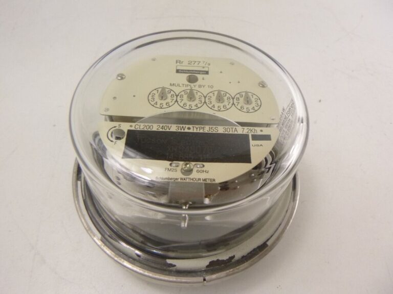 Schlumberger Watt-Hour Meter AMR: Comprehensive Guide Schlumberger Watt-Hour Meter AMR: Comprehensive Guide
