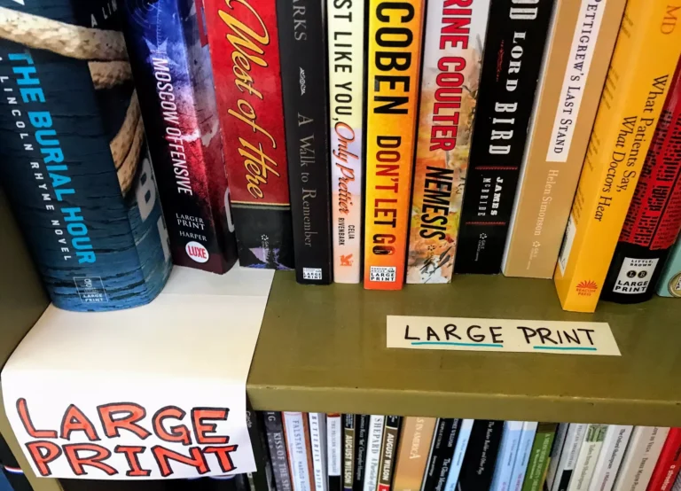 Do Large Print Books Take Longer to Read? Do Large Print Books Take Longer to Read?