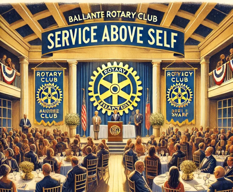 ballantyne rotary club service above self award